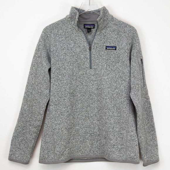 Patagonia Jackets & Blazers - Patagonia Better Sweater Quarter Zip Pullover Grey Size Large